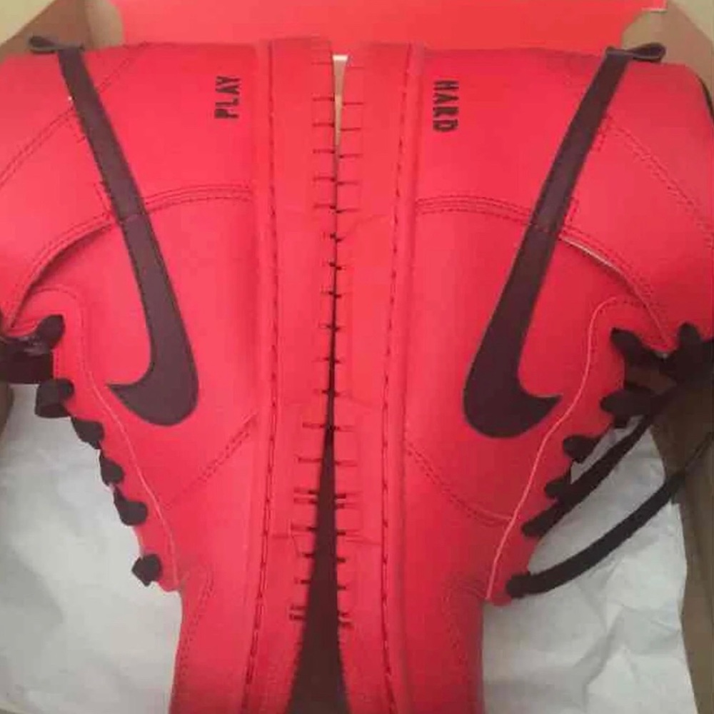 NikeID Red Customized